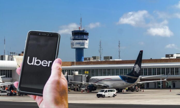 uber aeropuertos taxis